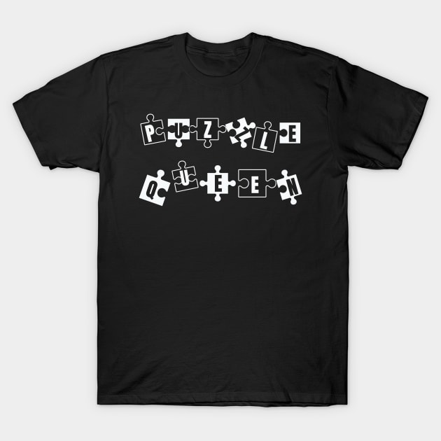 Puzzle Queen Women Hobby T-Shirt by Foxxy Merch